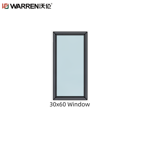 30X30 30X60 60X48 Beautiful Grill Design Powder Coating Extruded Aluminium Frame Window Glass Awning Turn and Tilt Window