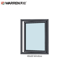 WDMA 48x60 Double Casement Window Aluminum Frame Double Pane Windows Buy Double Pane Windows