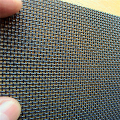 10 12 14 mesh stainless steel security window screen / mosquito net wire mesh with good quality on China WDMA