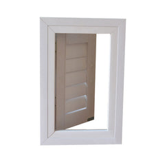 2016 New Design PVC UPVC Casement Window with louver shutter jalousie blinds for sale on China WDMA