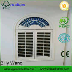 2016 best quality plantation windows and shutters pvc Miami on China WDMA