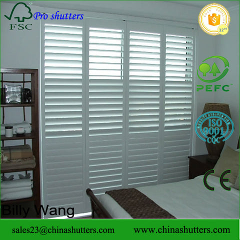 2016 best quality plantation windows and shutters pvc Miami on China WDMA