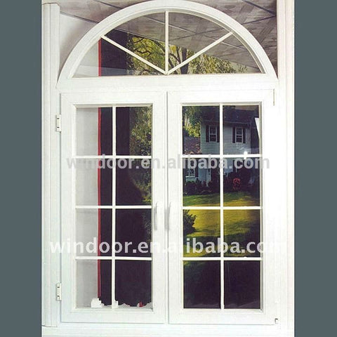 2016 new double pane french door, upvc frame +glass cheap price french door on China WDMA