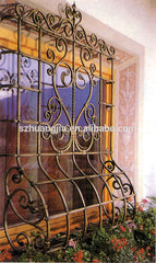 2023 latest design cast iron window grills design on China WDMA