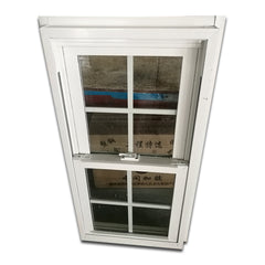 2018 Modern american style upvc material for hurricane impact windows single top hung vinyl windows