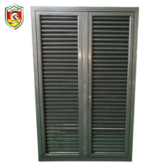 2018 hot sale security luxury jalousie window shutter aluminum wooden louvered windows with AS/NZ2208 on China WDMA