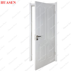 2019 Latest Design Wooden MDF Jalousie Door Turkey design pvc wooden door on China WDMA