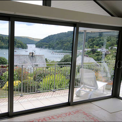 2019 New design Heat insulation aluminium framed sliding glass door on China WDMA