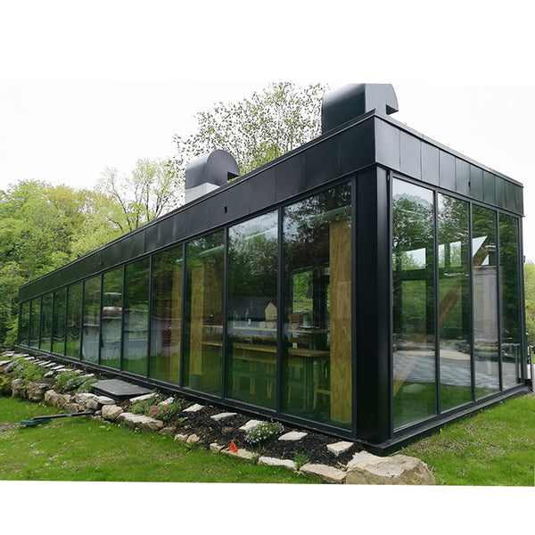 2019 new full wall sliding glass doors cost on China WDMA