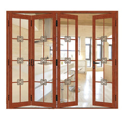 2019 new products heavy folding doors series exterior folding doors soundproof folding door living room on China WDMA