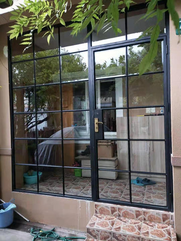 steel door design with french style on China WDMA