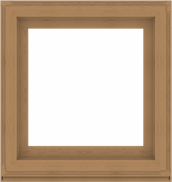 WDMA 34x36 (33.5 x 35.5 inch) Composite Wood Aluminum-Clad Picture Window without Grids-1