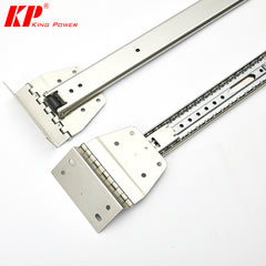 35mm Telescopic Ball Bearing Flipper Door Slider With Fold Drawer Channel on China WDMA