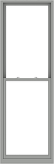 WDMA 38x114 (37.5 x 113.5 inch)  Aluminum Single Double Hung Window without Grids-1