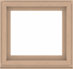 WDMA 38x36 (37.5 x 35.5 inch) Composite Wood Aluminum-Clad Picture Window without Grids-2