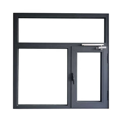 3D Wood Grain Transfer Printing Aluminum Casement Frame Windows on China WDMA