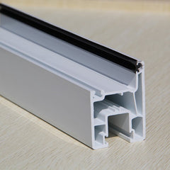 4 Track uPVC Profiles Plastic Door and Window for White Extrusion on China WDMA