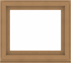 WDMA 40x36 (39.5 x 35.5 inch) Composite Wood Aluminum-Clad Picture Window without Grids-1