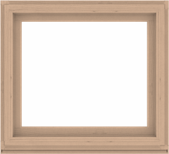 WDMA 44x40 (43.5 x 39.5 inch) Composite Wood Aluminum-Clad Picture Window without Grids-2