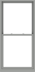 WDMA 44x90 (43.5 x 89.5 inch)  Aluminum Single Double Hung Window without Grids-1