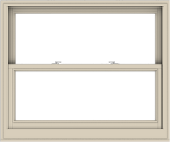 WDMA 48x40 (47.5 x 39.5 inch)  Aluminum Single Hung Double Hung Window without Grids-2