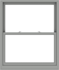 WDMA 48x57 (47.5 x 56.5 inch)  Aluminum Single Double Hung Window without Grids-1