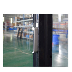 China WDMA German System Narrow Frame Series Bi-fold Window and Door Black Color