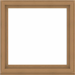 WDMA 52x52 (51.5 x 51.5 inch) Composite Wood Aluminum-Clad Picture Window without Grids-1