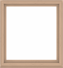 WDMA 56x60 (55.5 x 59.5 inch) Composite Wood Aluminum-Clad Picture Window without Grids-2