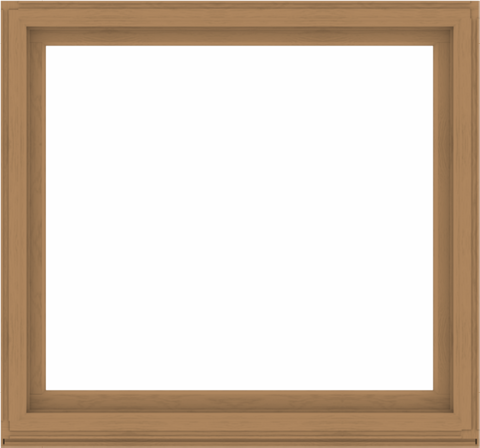 WDMA 60x56 (59.5 x 55.5 inch) Composite Wood Aluminum-Clad Picture Window without Grids-1