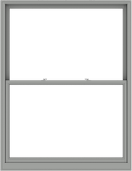 WDMA 60x78 (59.5 x 77.5 inch)  Aluminum Single Double Hung Window without Grids-1