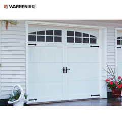 Warren 4x6 Black Frosted Glass Garage Door With Side Window for Sale