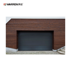 Warren 9x16 Double Garage Aluminium Doors Automatic Garage Doors for Sale