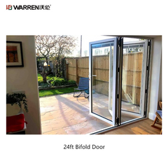 24ft Bifold Door With Aluminum Folding Patio Doors Exterior