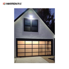 Warren 10x13 Double Electric Roller Garage Door With Windows