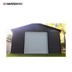 Warren 9x17 Insulated Clear Garage Door With Roll Up Doors