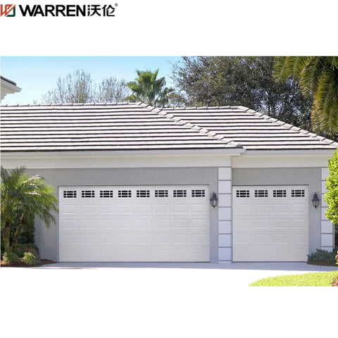 Warren 12x12 Glass Garage Door 16' x 8' Garage Door Awning Over Garage Door