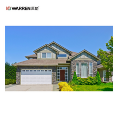 Warren 16x6 5 Electric Garage Roller Door With Modern Garage Windows