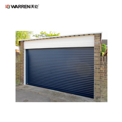 Warren 8x8 Exterior Garage Door With Window Black Garage Side Door