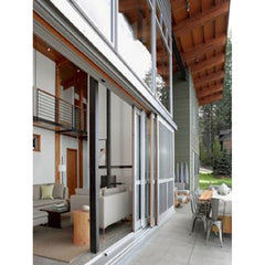 AAMA certified/NFRC certified used aluminium lift sliding glass doors with air tight design on China WDMA