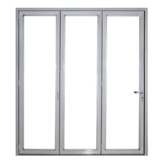 AS/NZS2047 AS/NZS2208 & AS/NZS1288 standard aluminum bi folding glass bathroom door with blind on China WDMA