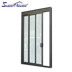 AS2047/AAMA/CSA Standard hot sale new design entrance aluminium sliding Glass door with double glass on China WDMA