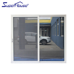 AS2047&American Florida approval thermal break double glass balcony exterior sliding glass door on China WDMA