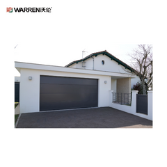 Warren 10x12 Double Garage Door Glass With Automatic Folding Garage Doors