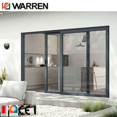 Slide door system glass interior exterior 96 x 80 sliding patio door