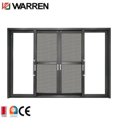 Door track and roller for sliding door system aluminum garage slide glass door