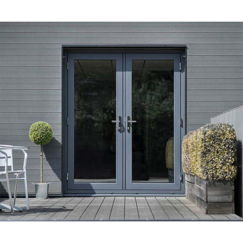 60x80 Double French Door With Modern Interior Glass Double Doors