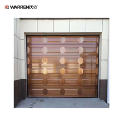 Warren 7x14 Two Car Garage Door With Windows Glass Roller Door