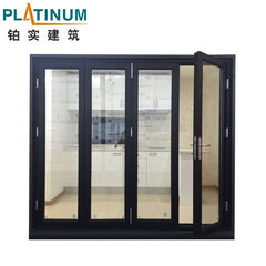 Alibaba China Bifold Doors With Tempered Glass on China WDMA