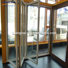 Alibaba china manufacture french double seal-ing aluminium folding patio doors prices on China WDMA